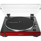Audio-Technica Consumer AT-LP60XBT Stereo Turntable with Bluetooth (Red & Black)