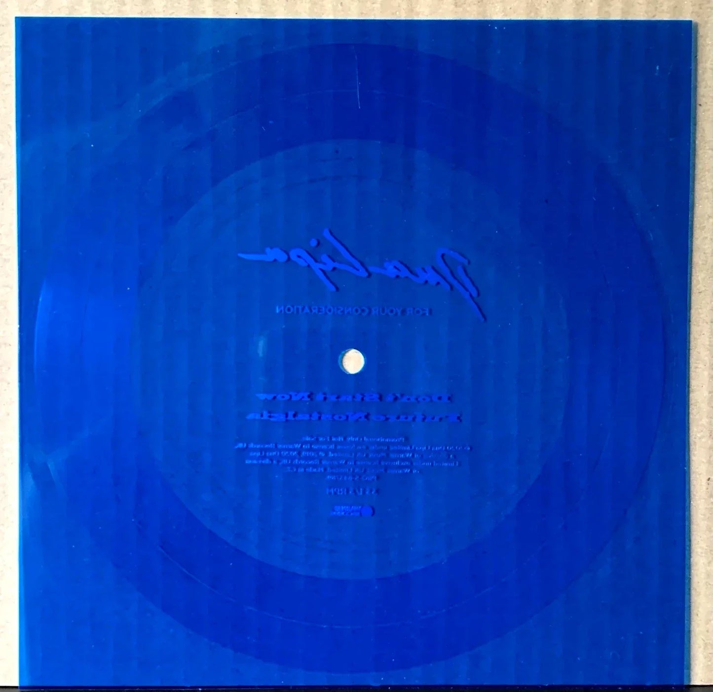 Dua Lipa - Don't Start Now Future Nostalgia (Flexi, 7, Shape, SSided, Single, Promo, Blu)