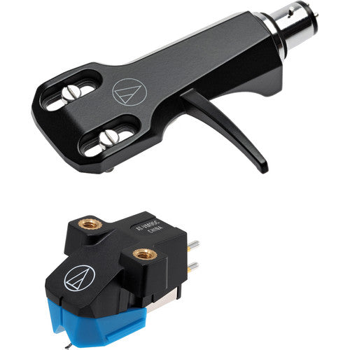 Audio-Technica Consumer AT-VM95C/H Headshell and Cartridge Combo Kit