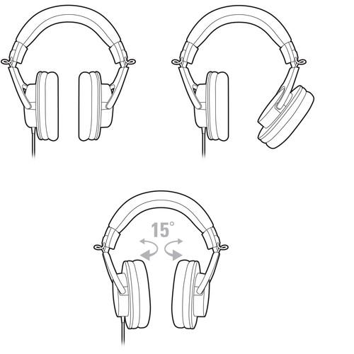 Audio Technica ATH-M20x Professional Headphones