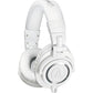 Audio Technica ATH-M50xWH Professional Studio Monitor Headphones
