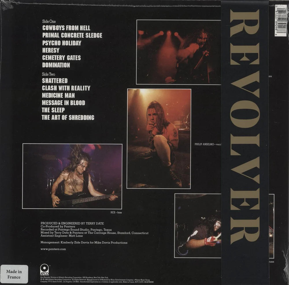 Pantera - Cowboys From Hell (LP, Album)