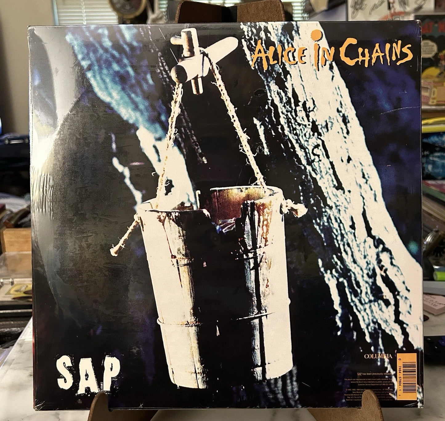 Alice In Chains - Jar Of Flies  SAP (12, EP, Ora + 12, SSided, EP, Etch, Blu + Comp,)