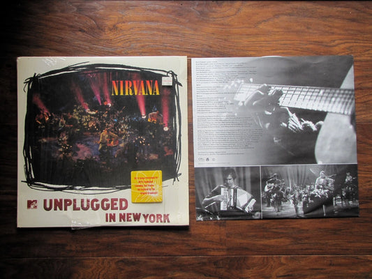 Nirvana - MTV Unplugged In New York (LP, Pur + LP, Ora + Album, Ltd, RE, 25t)