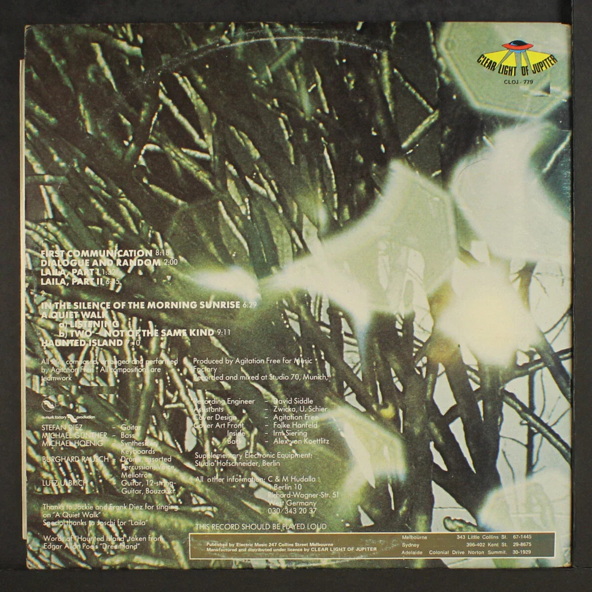 Agitation Free - 2nd (LP, Album, Gat)