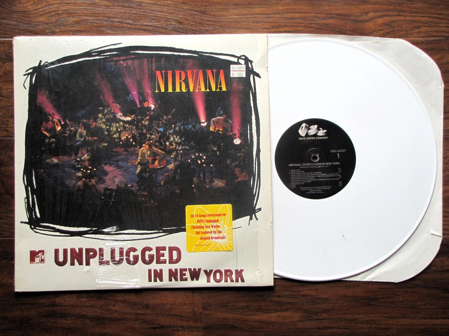 Nirvana - MTV Unplugged In New York (LP, Pur + LP, Ora + Album, Ltd, RE, 25t)