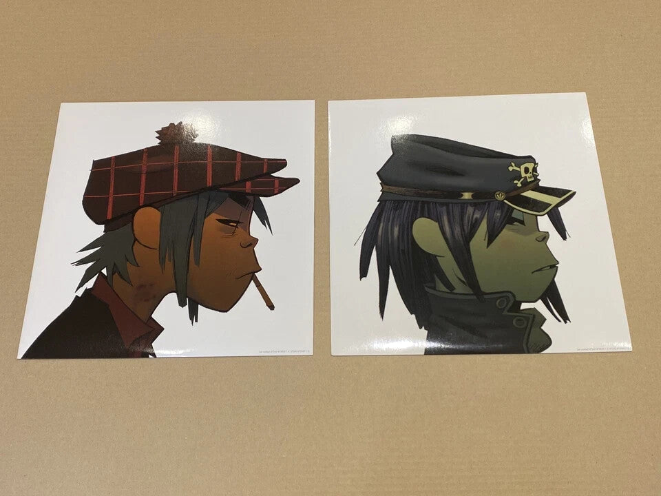 Gorillaz - Demon Days (2xLP, Album, Gat)