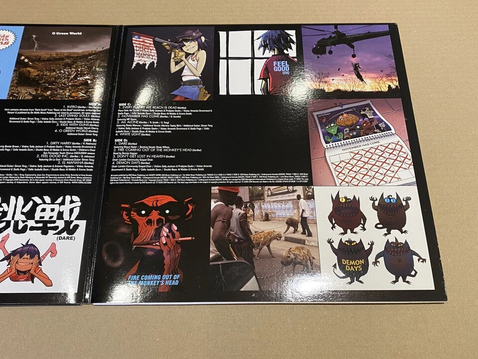 Gorillaz - Demon Days (2xLP, Album, Gat)