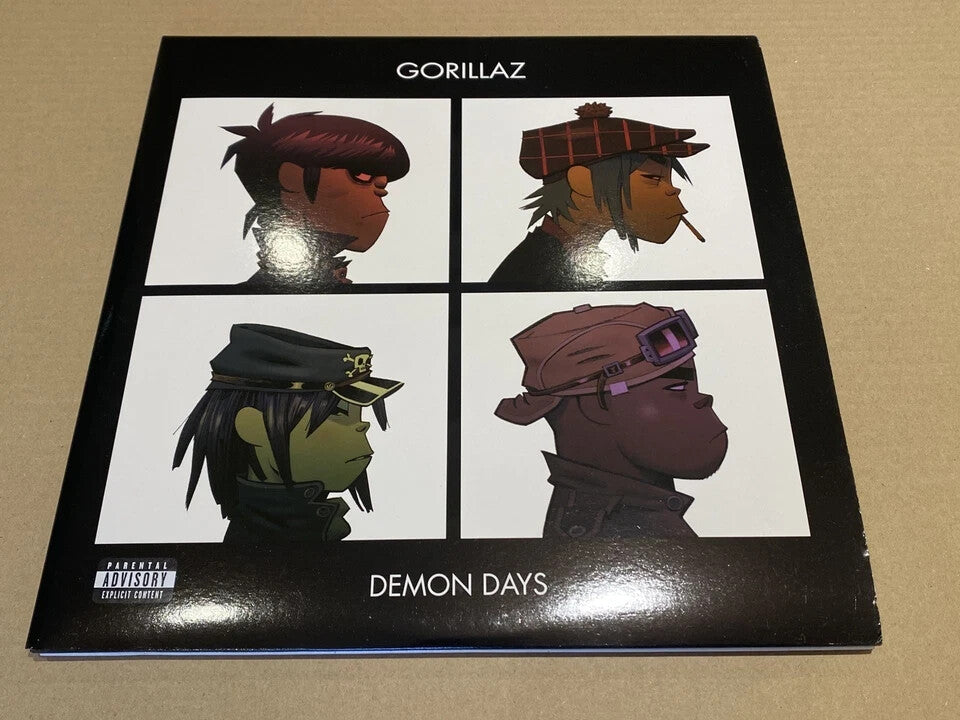 Gorillaz - Demon Days (2xLP, Album, Gat)